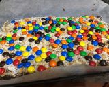 Φωτογραφία βήματος 5 της συνταγής M&Ms fudge cookies