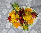 عکس مرحله 3 از دستور میوه آرایی آناناس 🍍