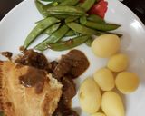 A picture of step 6 of My Steak & Onion pie with Top Crust.