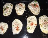 A picture of step 5 of Deep fried potato pizza..And'Oven.