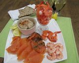 A picture of step 3 of Smoked Mackerel Pate and Scandi Platter.