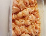 Zöldséges tortilla csirkemellkockákkal, és ráksaláta öntettel recept fázis 2 fotója