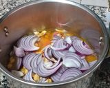 A picture of step 1 of Moroccan Couscous.