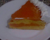 Foto del paso 4 de la receta: Tarta de crema de naranja con flanin y nata