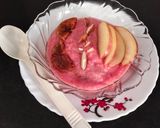 A picture of step 5 of Apple Fig Smoothie Bowl.