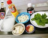 วุ้นเส้น​ผัดกะเพรา​หอยเชลล์​ วิธีทำสูตร 1 รูป