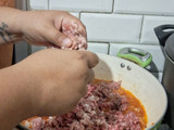 Paccheri rellenos de boloñesa como en TikTok