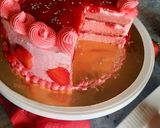 স্ট্রবেরি পেস্ট্রি কেক (strawberry pastry cake recipe in bengali) রেসিপির ধাপ 7 ছবি