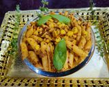 A picture of step 4 of Creamy pasta.