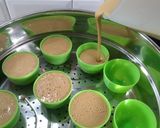 Foto langkah ke 4 dari resep Kue Mangkok Gula Merah.