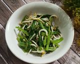 Foto langkah ke 3 dari resep Tumis Tauge Kangkung.