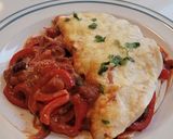 A picture of step 11 of Enchilada Lasagne.