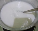 Foto langkah ke 1 dari resep Kue Lapis Tepung Beras Coklat Moka.