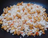 Hình bước làm 4 của món CƠM chiên sả