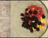 A picture of step 1 of Berry fruit chaat.