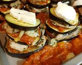 Une image de l'étape 9 de Millefeuille d aubergines et son émincé de porc.