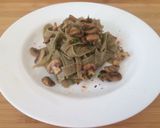 Foto del paso 10 de la receta: Fetuccini con champiñones al ajillo (apta para veganos y vegetarianos)