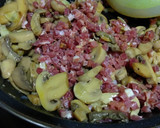 Foto del paso 5 de la receta: Revuelto de champiñones con jamón
