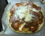 Foto langkah ke 6 dari resep Cauliflower Pizza / Pizza Kembang Kol.