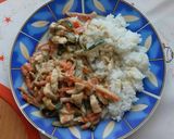 Cukkinis répás tejszínes csirke recept fázis 8 fotója