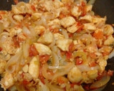 Foto del paso 8 de la receta: Pollo a la mexicana sin chile 🎉