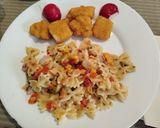Foto del paso 3 de la receta: Ensalada de pasta y aguacate congelado o fresco tú eliges