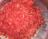 A picture of step 2 of Gajar ki kheer.