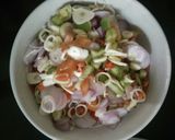 Foto langkah ke 2 dari resep Paru Sambal Matah.