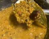 A picture of step 4 of Panchratna Dal.