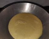 A picture of step 5 of Kadhi pakoda.