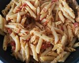 Foto del paso 5 de la receta: Macarrones con tomate, pimiento y huevo