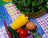 Foto langkah ke 1 dari resep Tumis bayam +jagung.