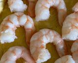 Foto del paso 6 de la receta: Crostata de espinacas y gambas con base de mostaza