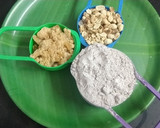 ராகி நிலக்கடலை லட்டு (raagi Nilakadalai laddu Recipe in Tamil) ரெசிபி ஸ்டேப் 1 புகைப்படம்