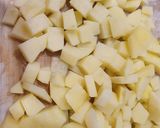 A picture of step 1 of Mom's Potato Frittata.