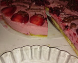 Foto del paso 8 de la receta: Tarta mousse de fresa y frambuesa