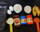 A picture of step 1 of Chocolate Banana Cake.