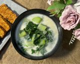 Foto langkah ke 4 dari resep Sayur Bobor Bayam Labu Siam.