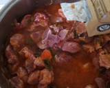 Foto del paso 4 de la receta: Magro con pimientos verdes berenjena y champiñón