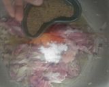 A picture of step 5 of Kadu gosht.