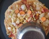 मिक्स व्हेज चीझ पिझ्झा मून (mix veg cheese pizza recipe in marathi) रेसिपी स्टेप 8 फोटो 