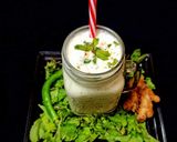 A picture of step 5 of Pudina masala Buttermilk.