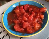 Une image de l'étape 5 de Bœuf aux poivrons bicolores,tomates,herbes et épices.
