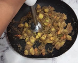 A picture of step 5 of Buttered couscous and onion sauce.