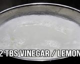 A picture of step 1 of रसमलाई (Rasmalai recipe).