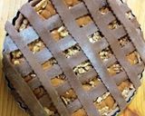 Foto del paso 5 de la receta: Pastafrola de chocolate, con crema ganache, manjar y nueces