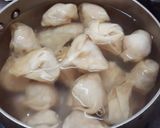 Hình bước làm 2 của món Hoành Thánh nước