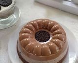 Foto langkah ke 6 dari resep 💕 Puding Milo Coklat Oreo.