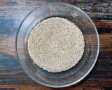 A picture of step 1 of Telangana Style Bagara Quinoa.