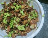 A picture of step 4 of Cauliflower manchurian 😋.